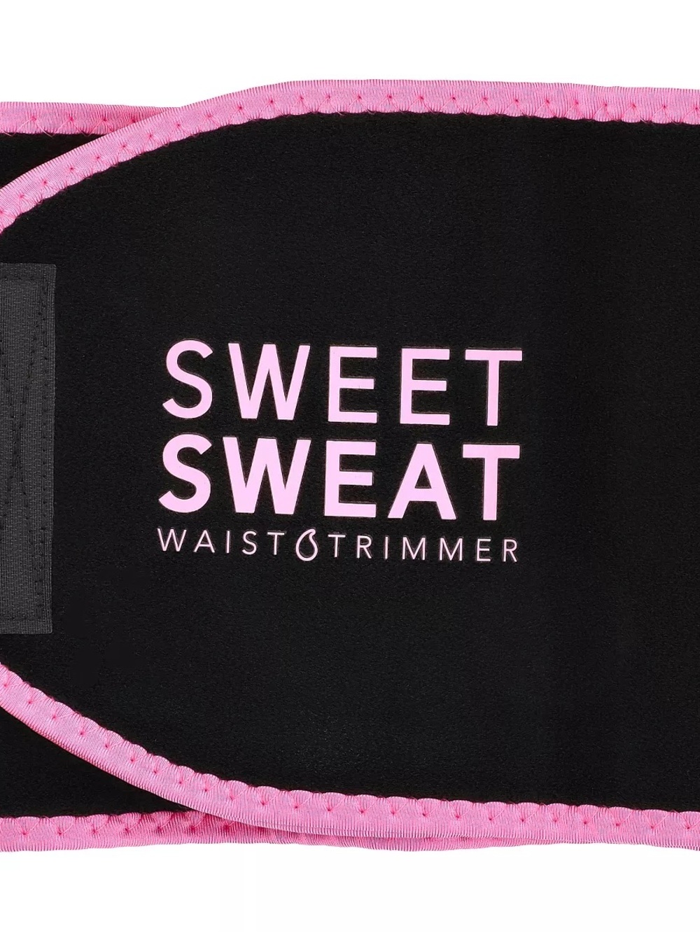SWEET SWEAT Pink-Trim Waist Trimmer Belt